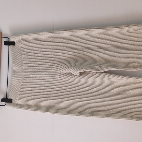 Free People Beach Justine Boho Slouchy Cozy  Tapered Jogger Sweater Pants XS - Picture 3 of 7